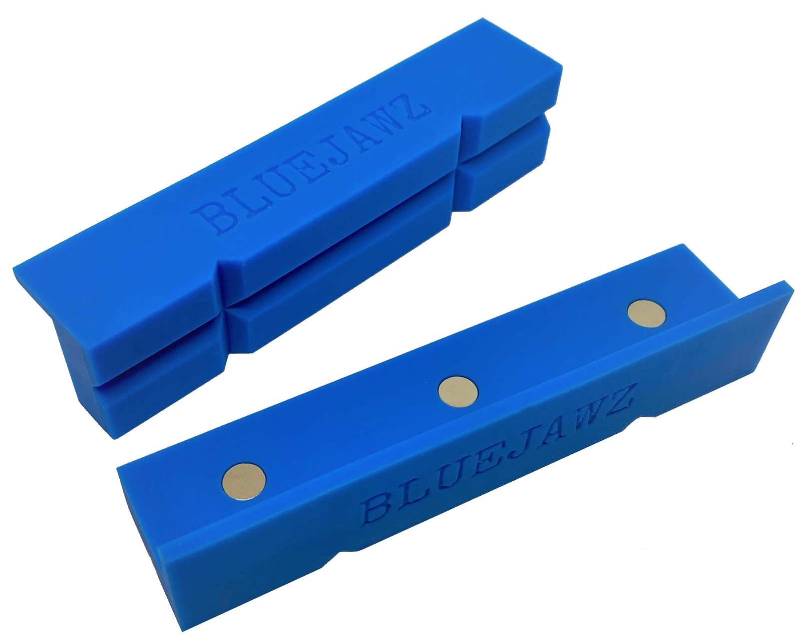 High Temperature Vise Soft Jaws (GROOVED) Multi-Purpose, Flexible, Part Forming