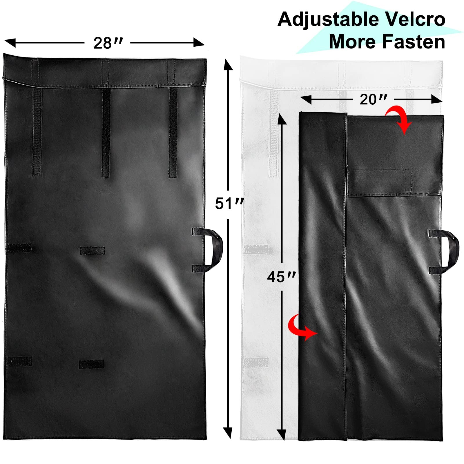 Table Leaf Storage Bag Padded 2 Pack, Waterproof Heavy Duty Dining Table Leaf...