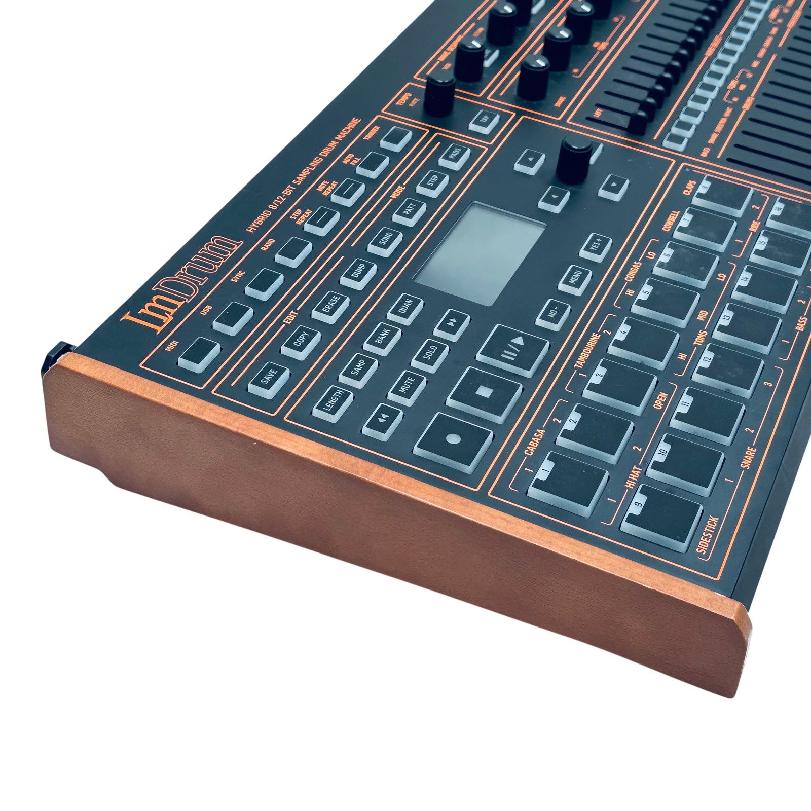 Behringer LM Drum Hybrid 8/12-Bit Sampling Drum Machine