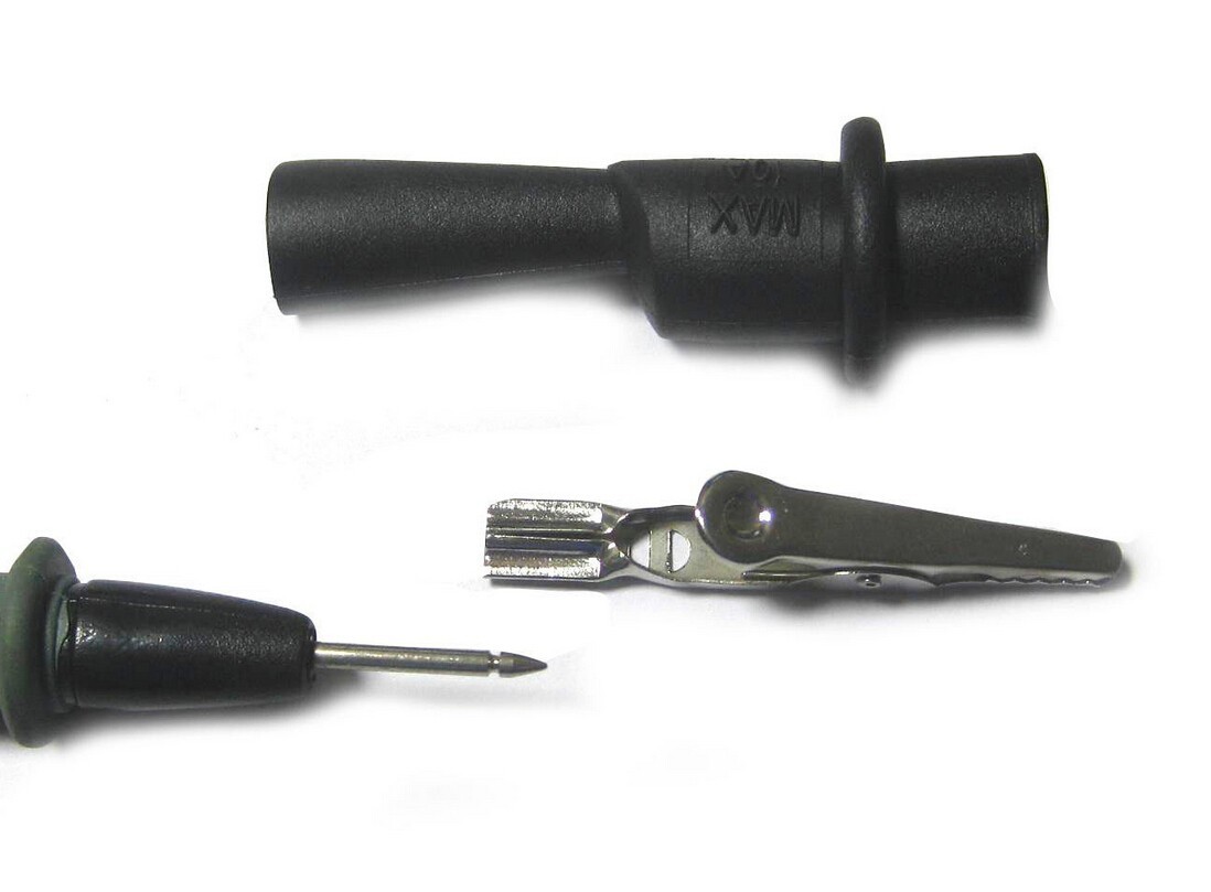 Multimeter Test Leads Kit Precision Sharp Probe Test Lead 1000V 10A + Soft Bag