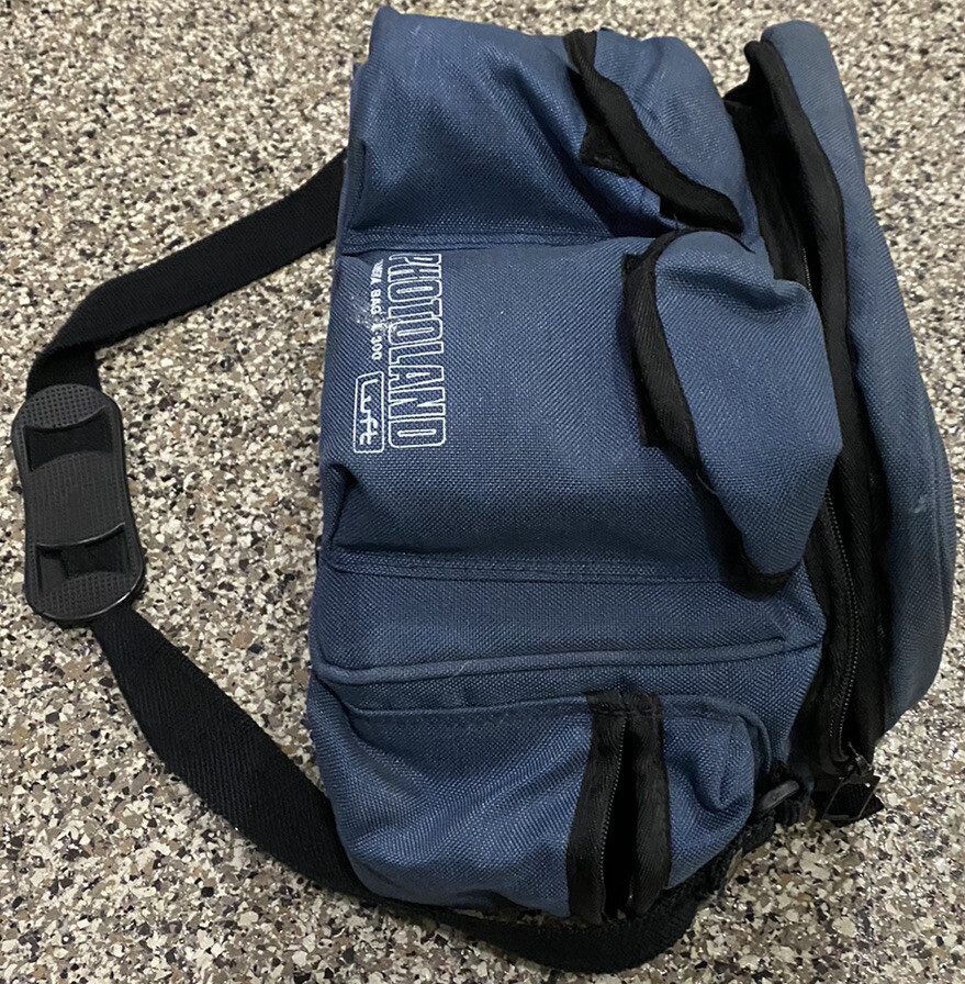 Luft Photoland Camera Bag 300 Blue Excellent Condition