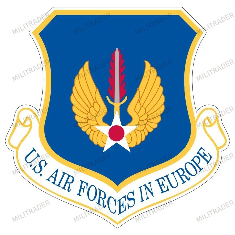 USAF European Command 3" Decal
