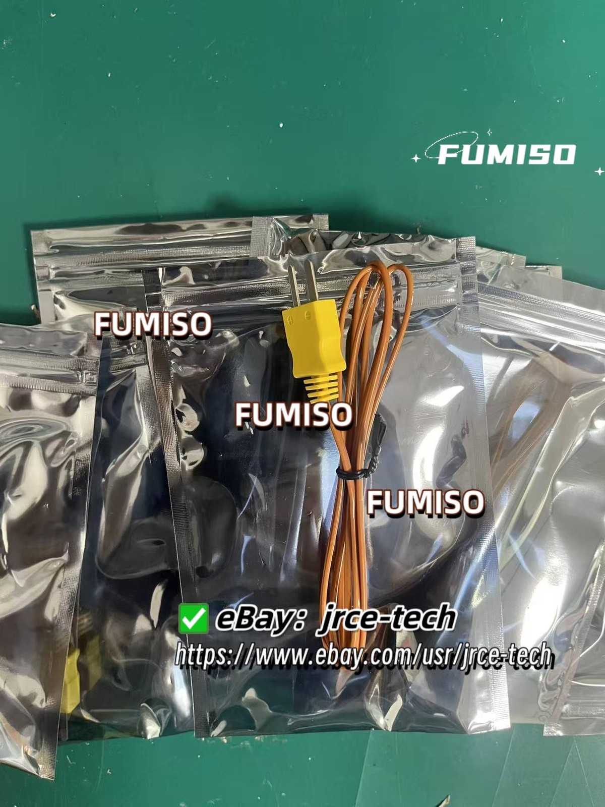 1PCS FLUKE 80PK-1 Type K Bead Temperature Probe -260°C to 500°F FLUKE 80PK-1**jr