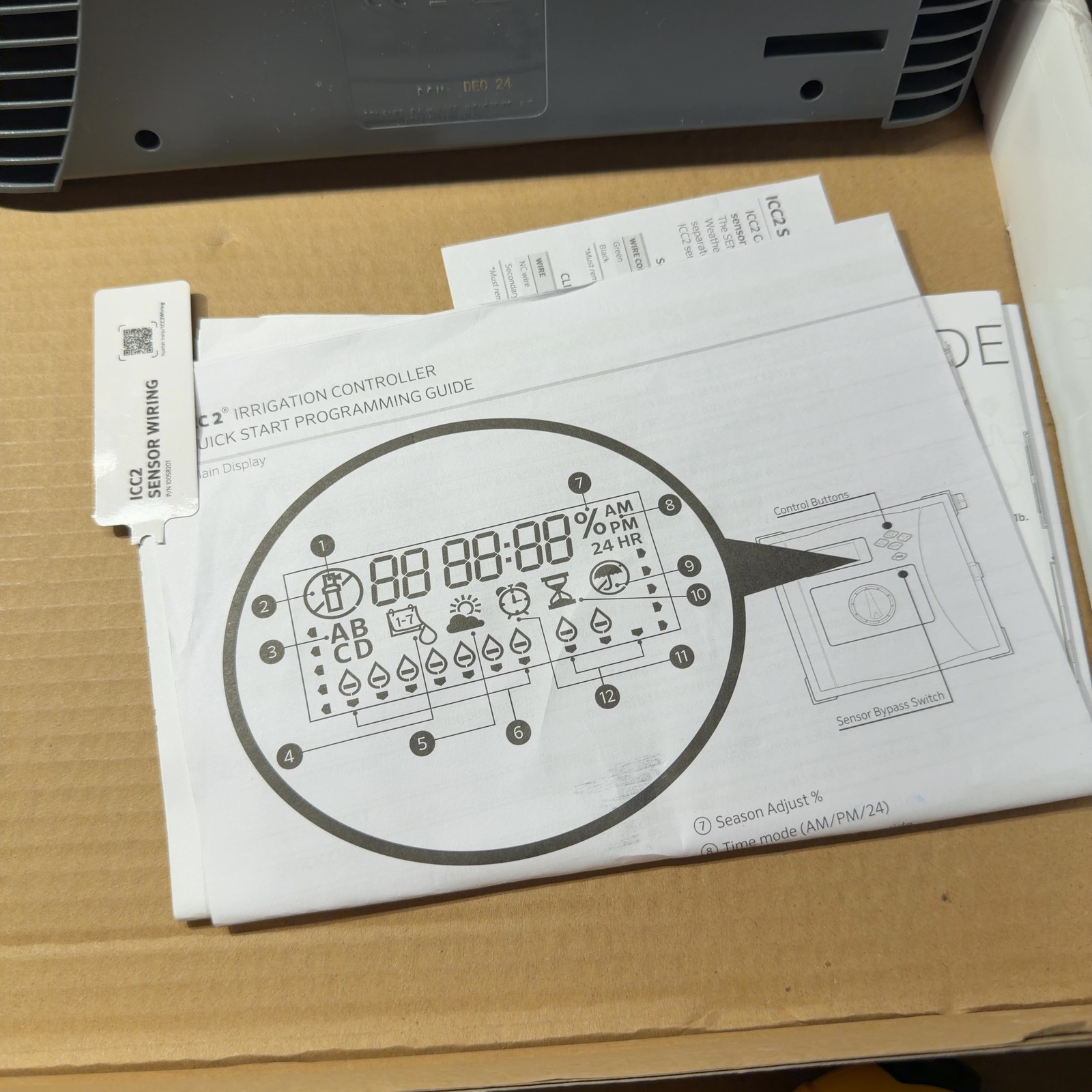 Hunter ICC2 Facepack Module Cable ICCFPUP2 Retrofit Kit for Hunter ICC System