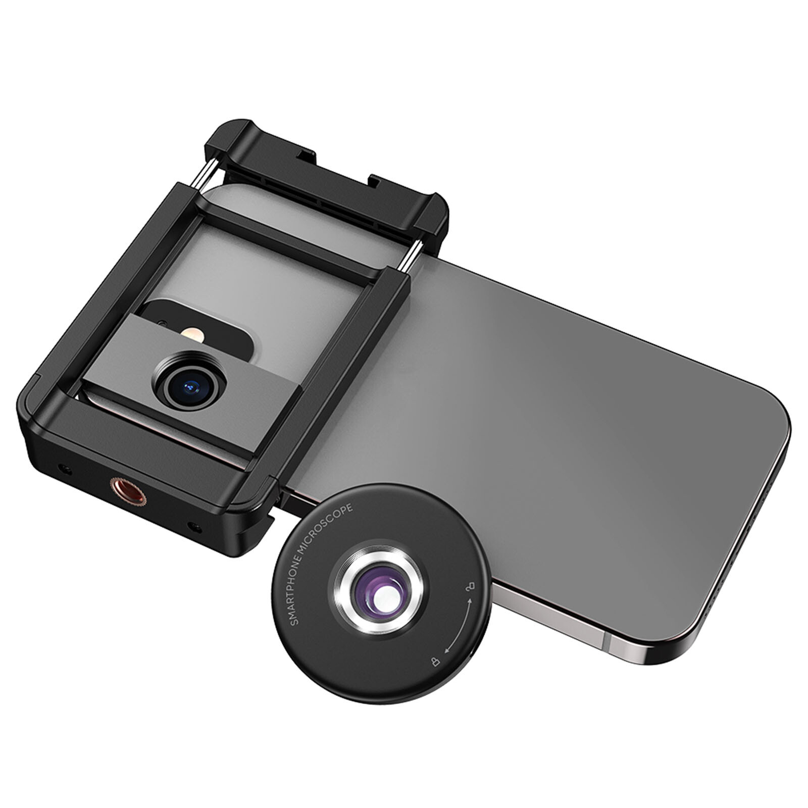 APEXEL Smartphone Microscope Portable Micro Exploration with LED Fill Light