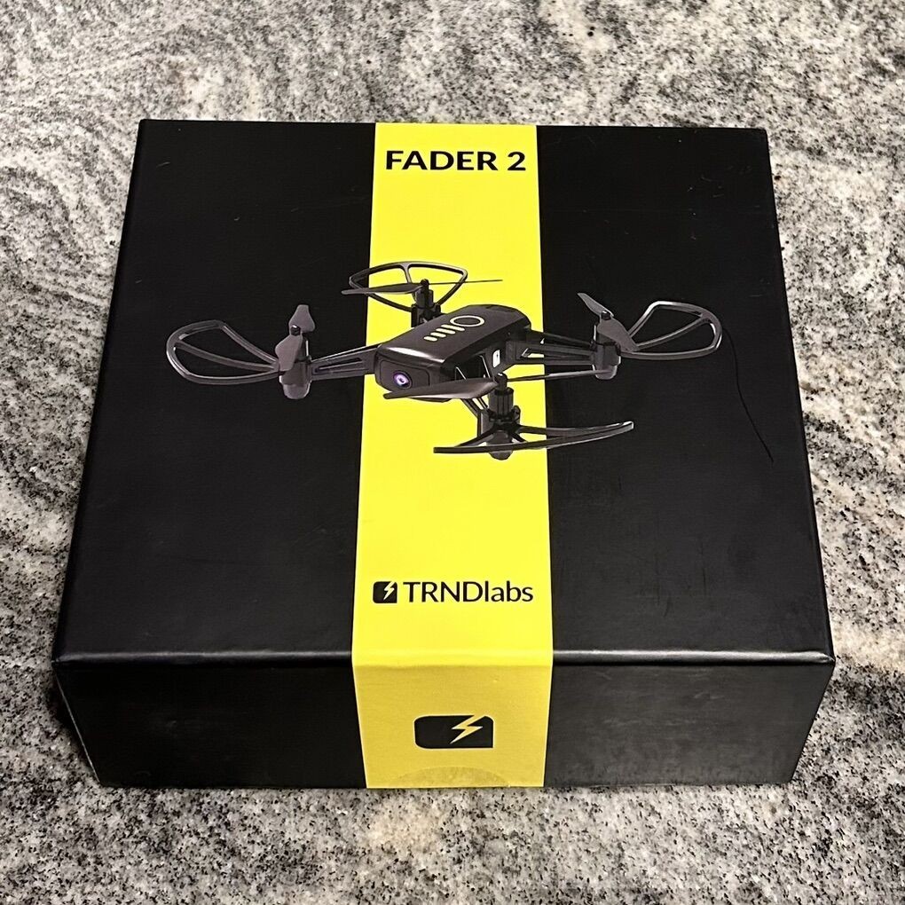 TRNDlabs FADER 2 Electric RTF Quadcopter w/ Camera, Black, 328ft Range