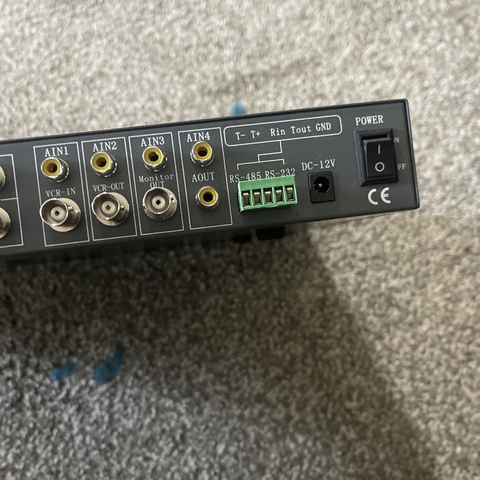 REAL TIME VM-16RT VM00020170116060 COLOR 16 SPLIT SYSTEM (D7)