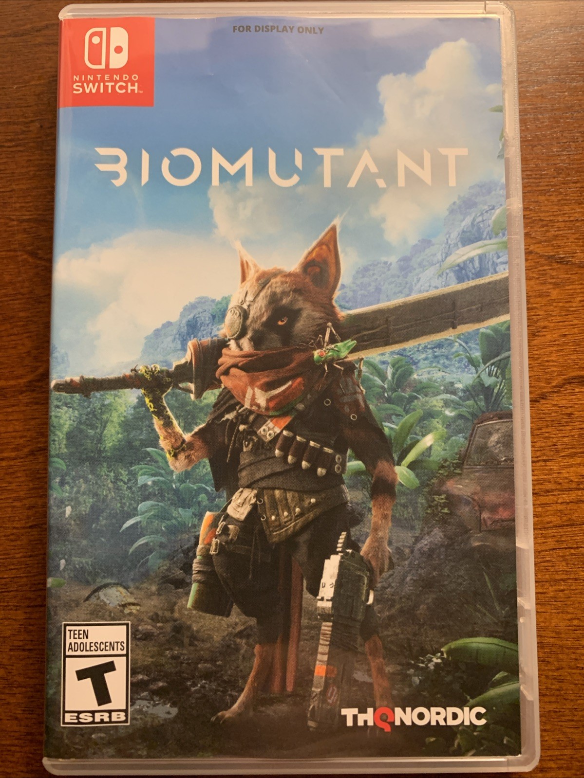 Biomutant - Nintendo Switch *For Display ONLY / Authentic / RARE - ***No Game