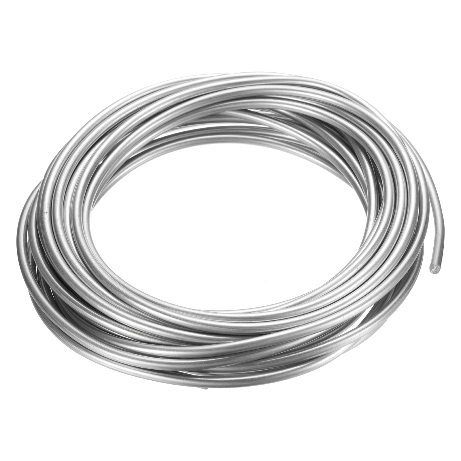 1Roll 99.99% High Purity Zinc Wire 9# Pure Zinc Beading Wire 3mm 16.4"/Roll