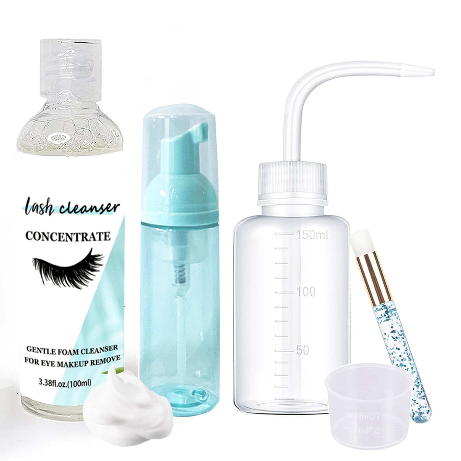 AREMOD 2 Pack of : Eyelash Extension Cleanser, 100ml Concentrate - Makes 30
