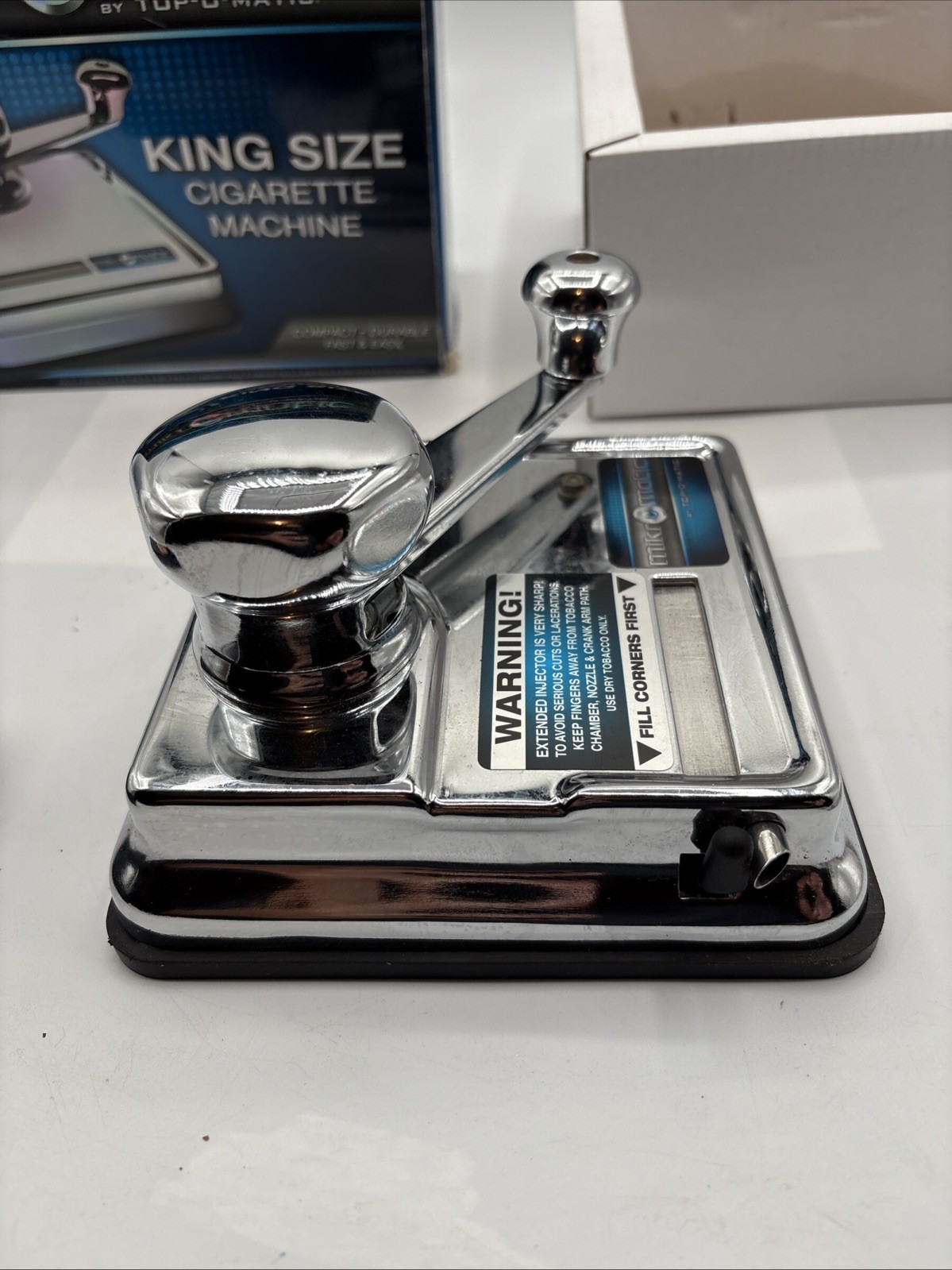 MikrOmatic TOP-O-Matic Regular Kings Cigarette Maker Making Injector Machine
