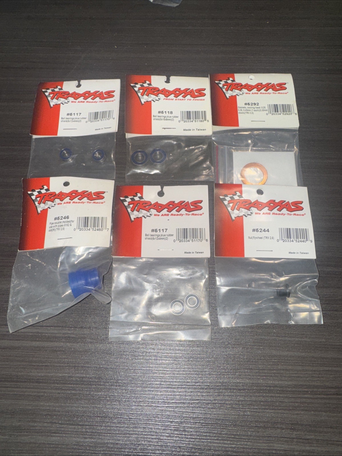 Lot Of Traxxas Parts 5117 X2 5118 5292 5246 5244