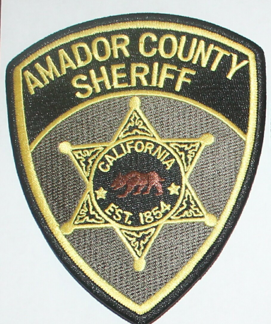AMADOR COUNTY SHERIFF California CA Co SO Current 2016 Style patch