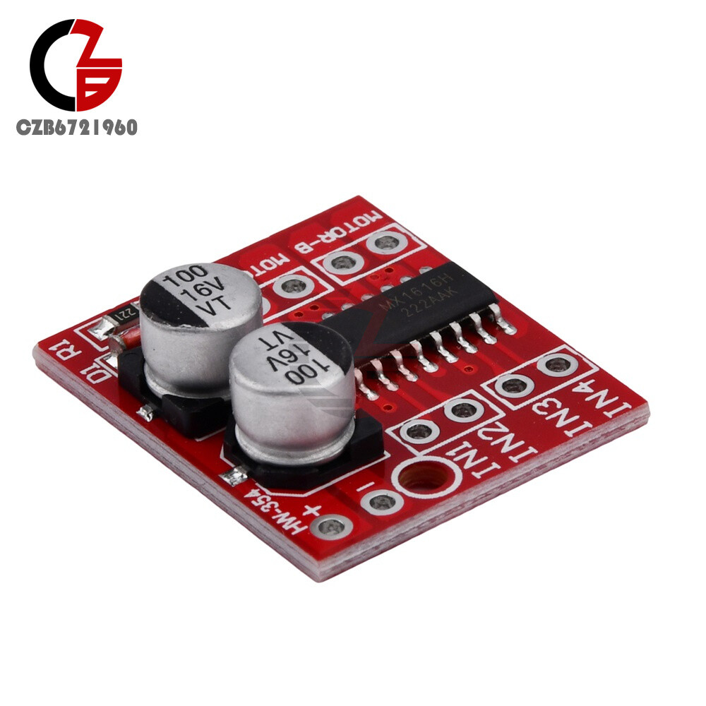5PCS Dual H-bridge Motor Driver 1.5A Drive Module For DC / 2-Phase Stepper Motor