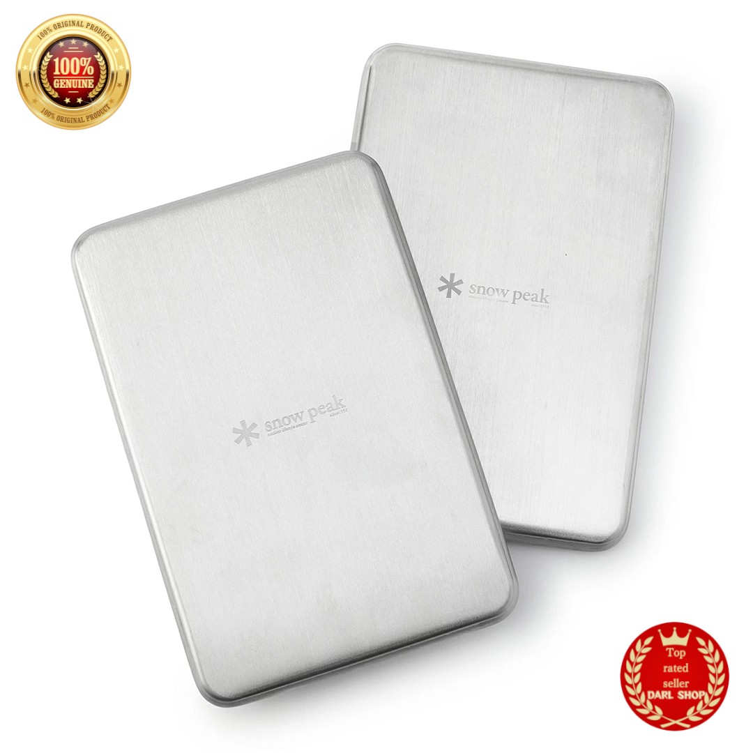 Snow Peak Stainless Cooling Pack Set ET-26SU006 Slim Compact for Outdoor