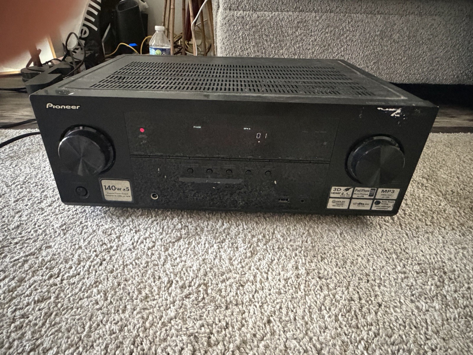 Pioneer VSX-522 A/V Surround Receiver 5.1 Home Theater Stereo