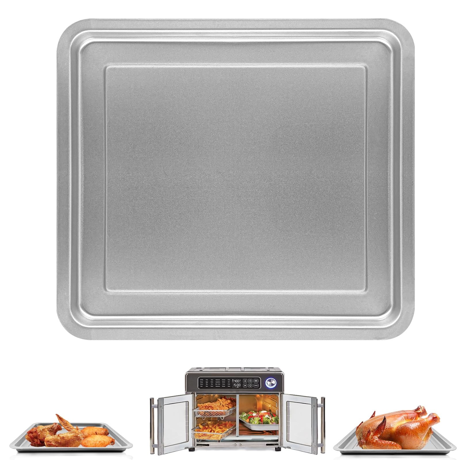 GWYXC Air Fryer Accessories for Emeril Lagasse 26 QT, Silver