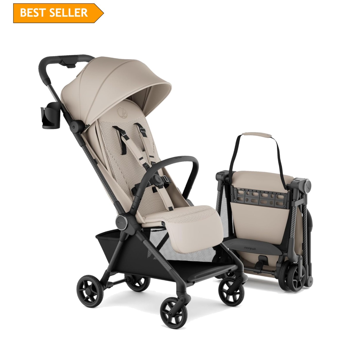 Nexis Ultra-Lightweight Carbon Travel Stroller - 11.5 lbs, Airplane Approved
