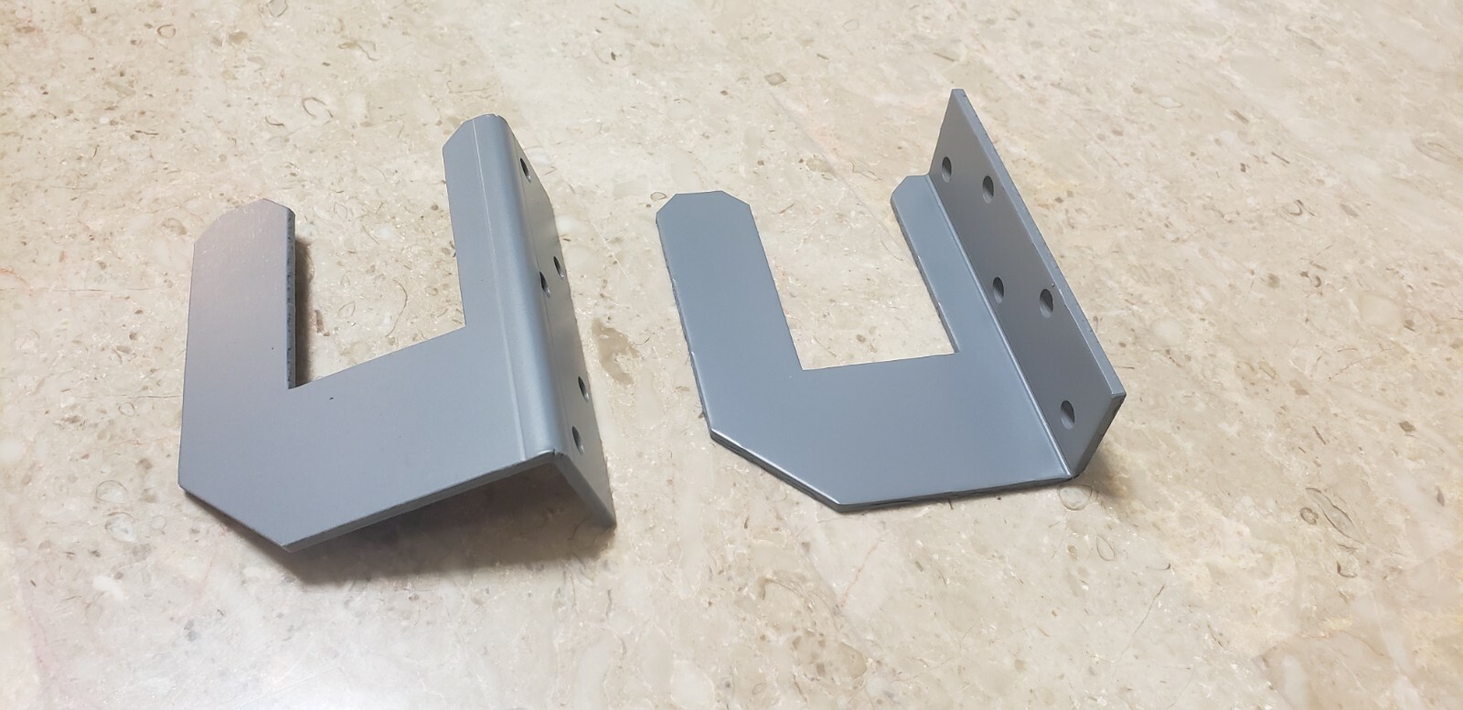 Door Security Brackets Fit 2x3 Board (2 pcs)