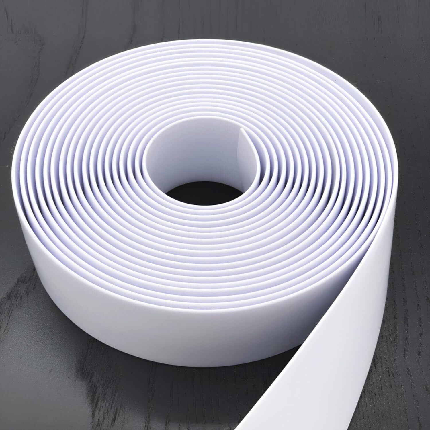WHITE 2" Wide 20' Length Chair Vinyl Strap Strapping for Patio Lawn white