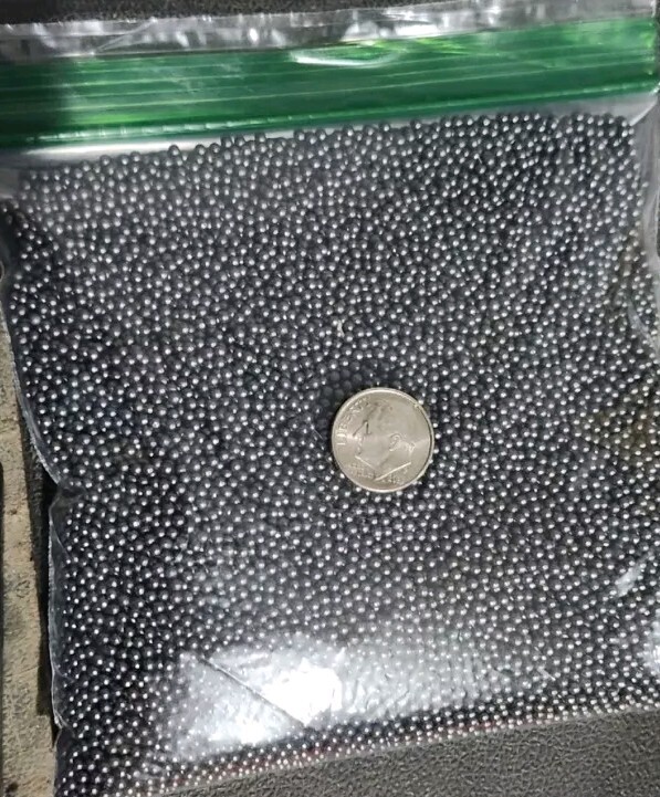 1 Lb Of Premium Lead Balls (#9)   Can Be Used In Molds, Ballasts.