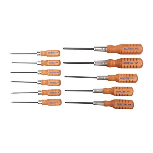 Grace Usa 11 Piece Star Screwdriver Set