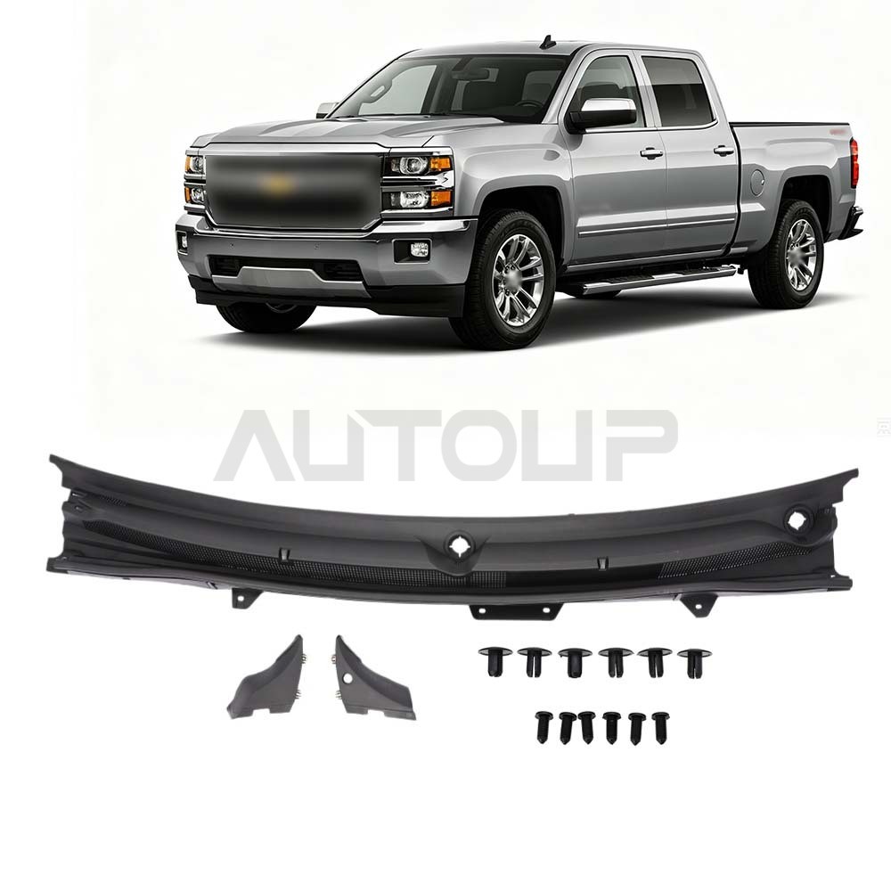 Top Windshield Wiper Cowl Grille For 2014-2015 CHEVROLET SILVERADO 1500 23207951