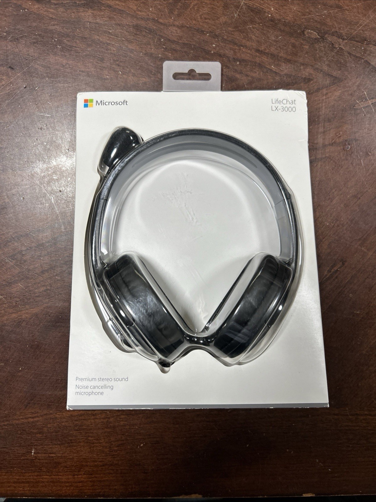 Sealed in Package Microsoft LifeChat LX-3000 Headset - Noise Cancelling