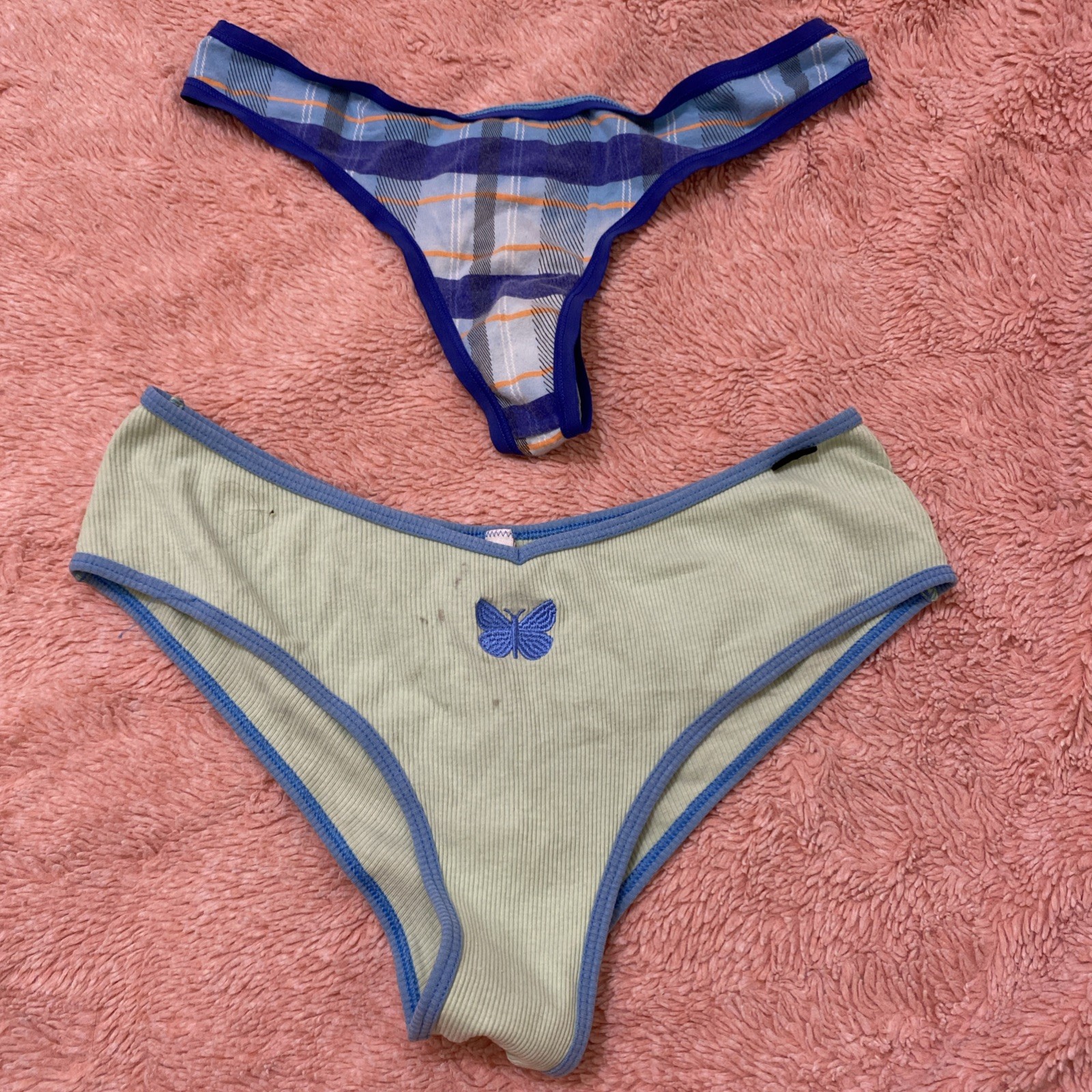 Lote 2 Vintage Pantis#5825