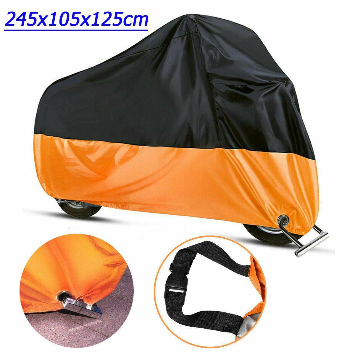 For Harley Davidson Sportster 883 1200 Motorcycle XL Cover Waterproof Heavy Duty