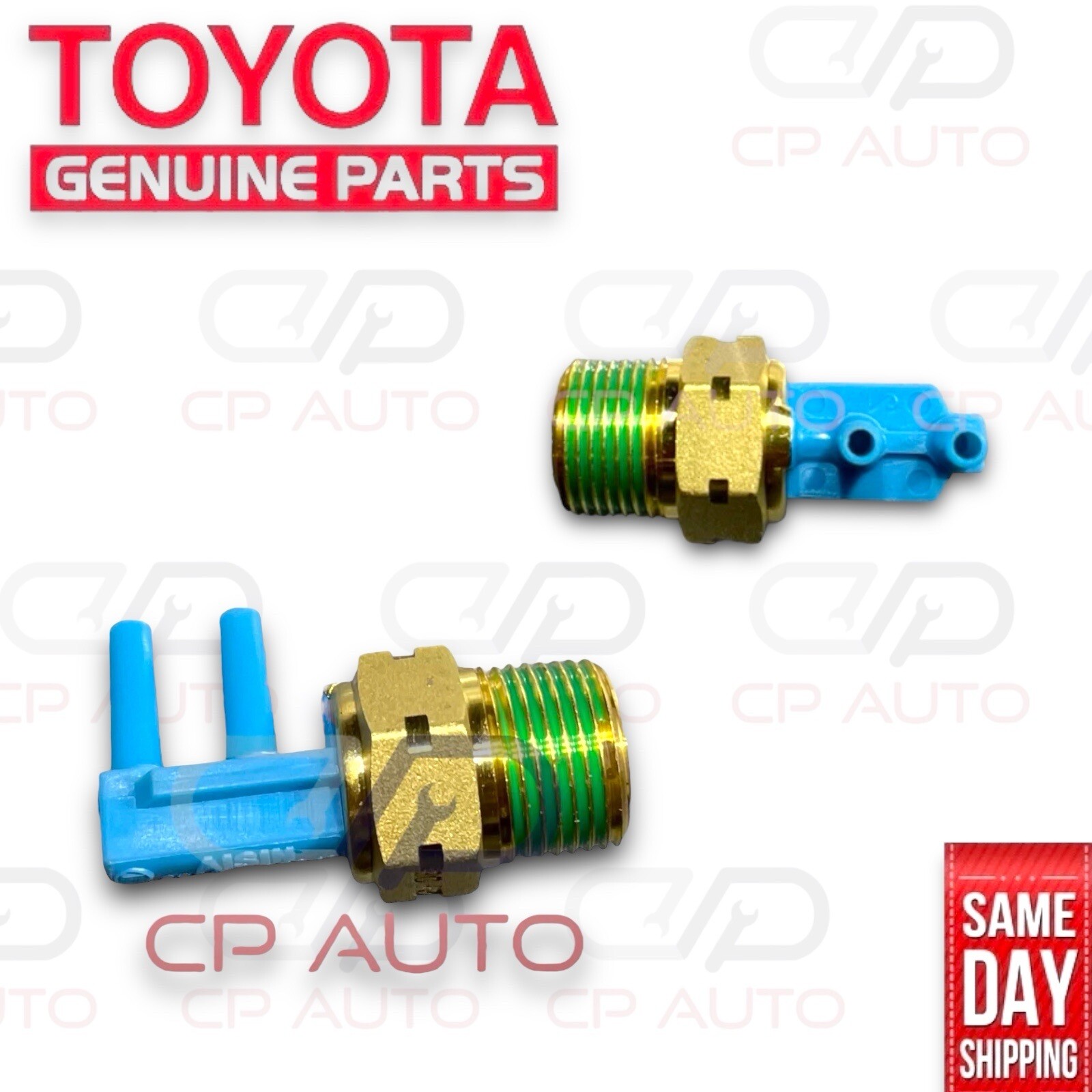 84 - 90 TOYOTA COROLLA 1.6L BIMETAL VACUUM SWITCHING VALVE BVSV NO.2 OEM NEW