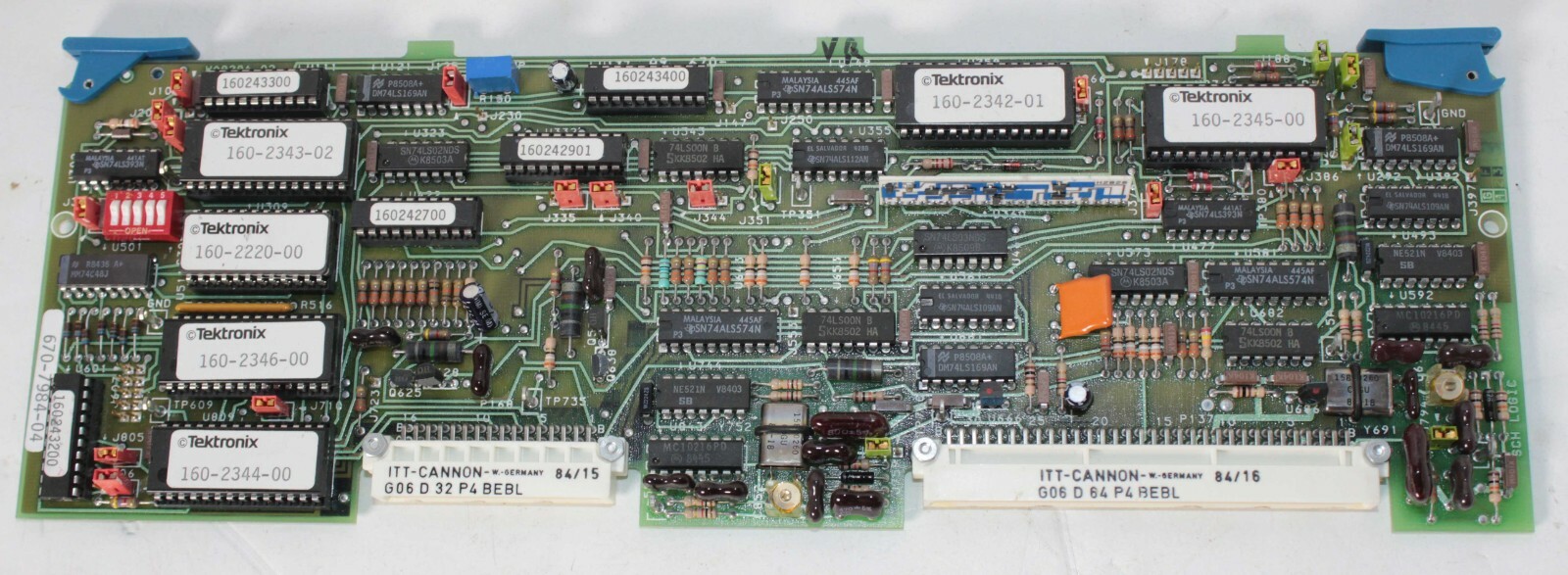 TEKTRONIX 1750A SET OF 4 BOARDS WORKING