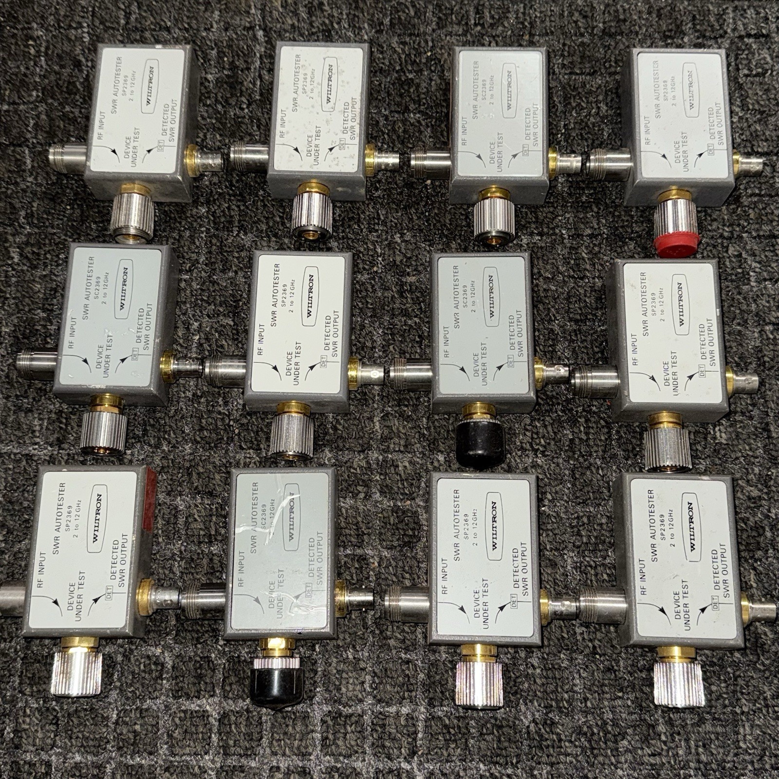 Lot Of 12 Anritsu Wiltron SWR AUTOTESTER SP2369 2 to 12 GHz