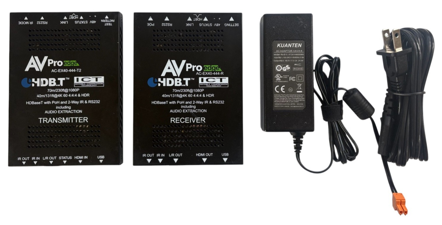 AV Pro edge AC-EX40-444-T2 Transmitter and Receiver