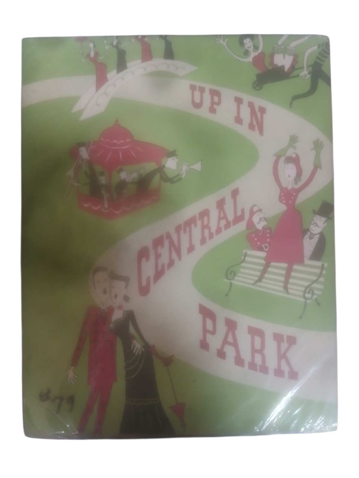 1945  Up In Central Park  Souvenir Broadway Program