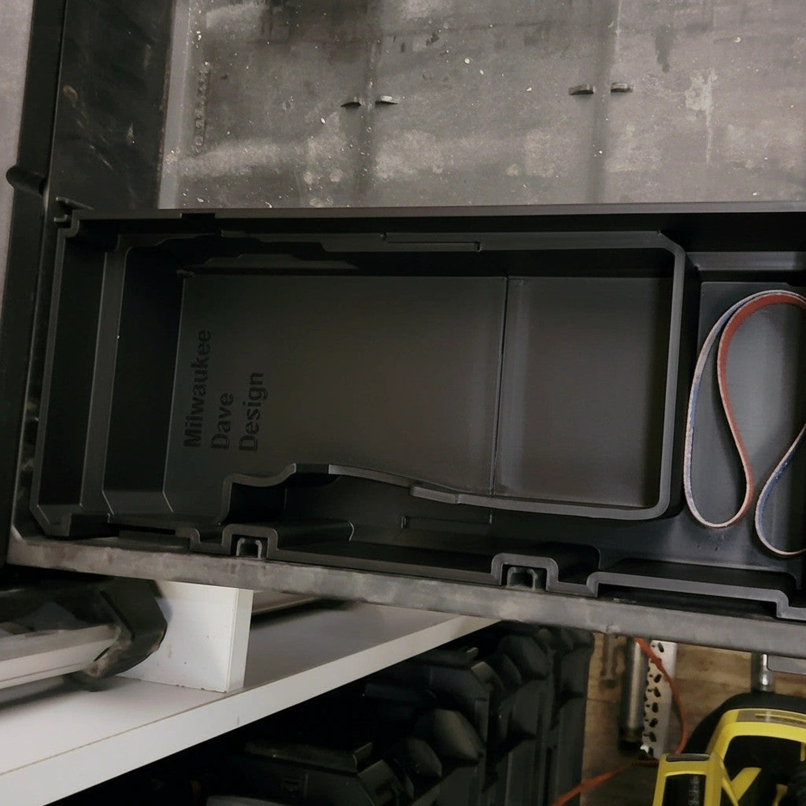 Milwaukee PACKOUT Drawer Insert – M12 Belt File (Insert Only) MD