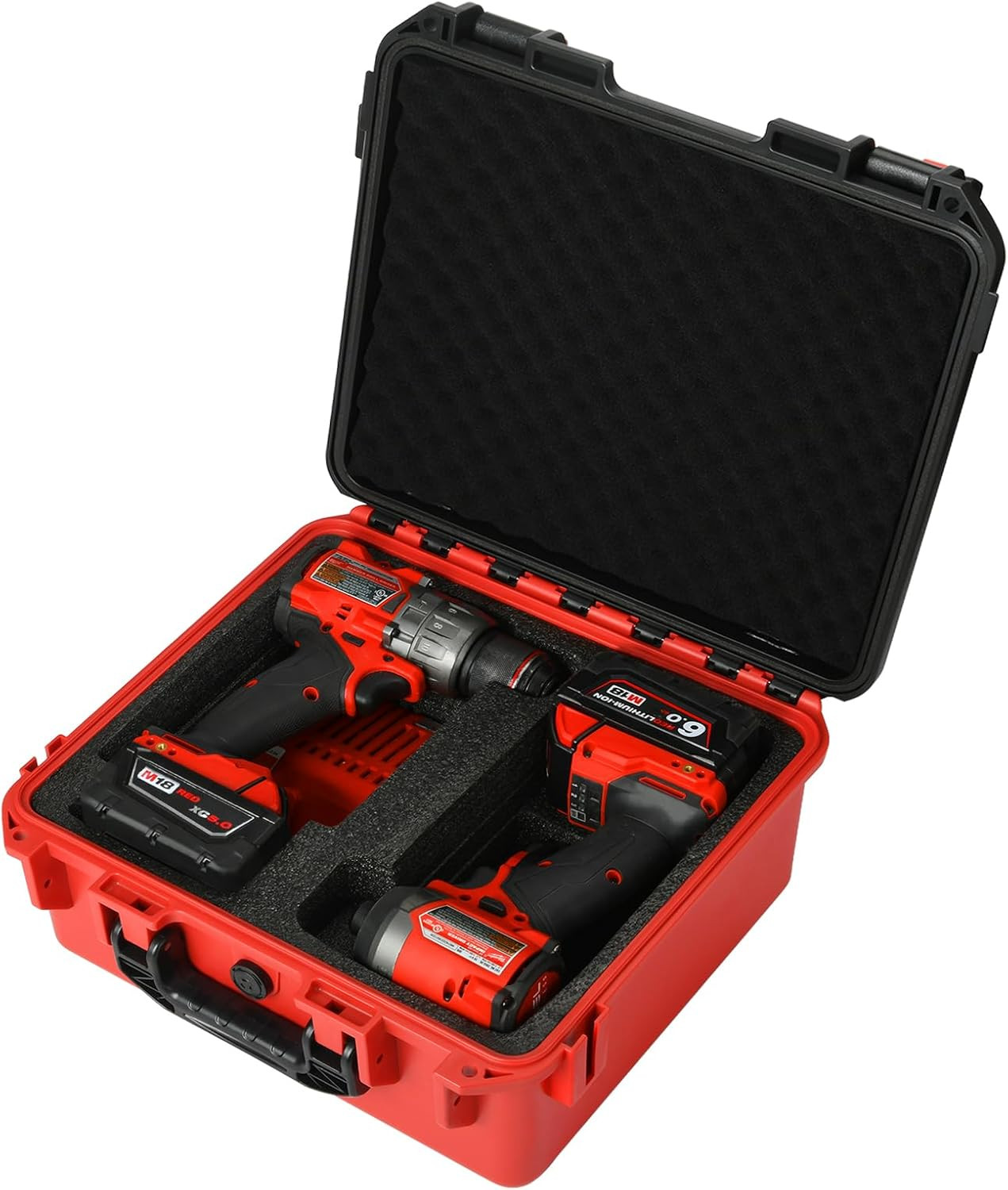 Tool Case for Milwaukee M18 Impact Drill Driver Combo Kit - Tool Box for Milwauk