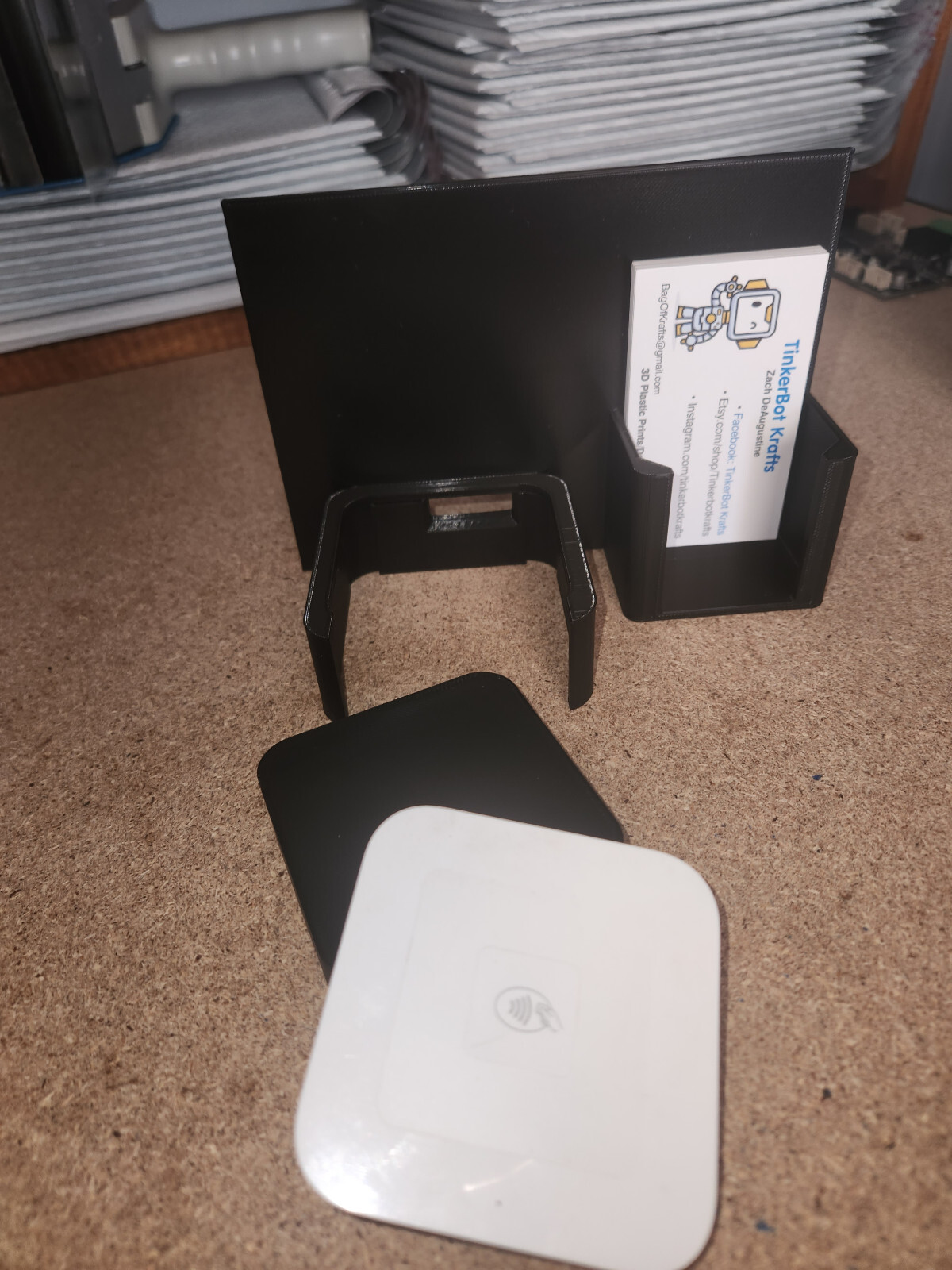 Square Credit Card Reader/Business Card Holder