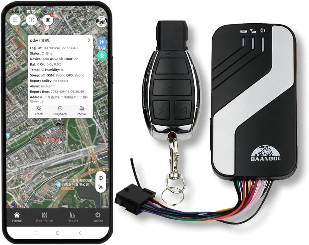 BN 403 A/B 4G GPS Tracker Device for Vehicles No Monthly Fee Car Tracking Device