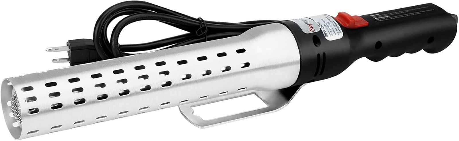 Electric Charcoal Fire Starter with Blower - Quick BBQ Grill & Fireplace Tool