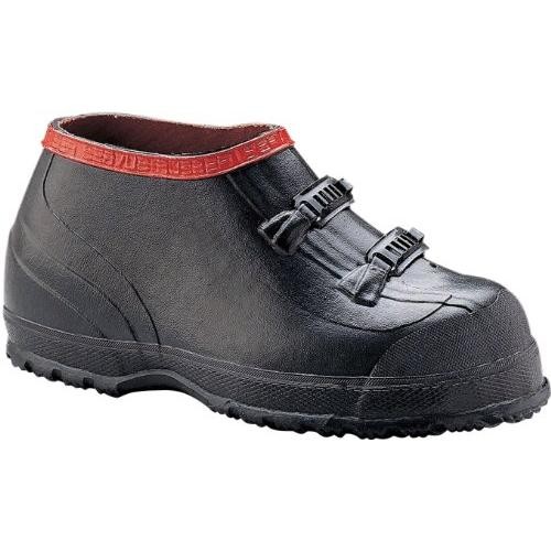 Ranger Men's 5" Waterproof Supersized Rubber Overshoes Black - T469-BLM