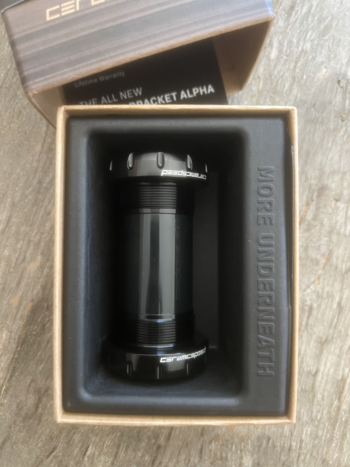 CeramicSpeed BB ALPHA BSA Bottom Bracket for SRAM DUB Road - 115414