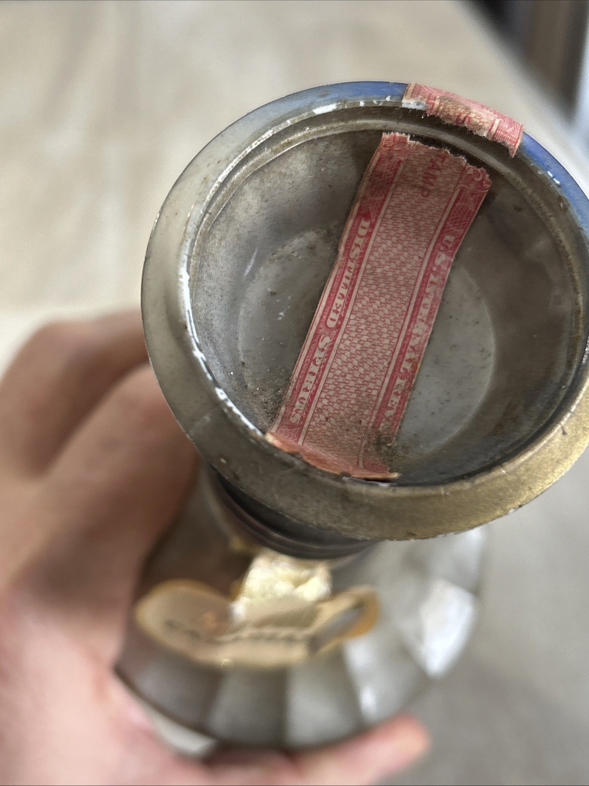 McGill Canadian 4/5 Quart - Gray Marbled Effect - EMPTY