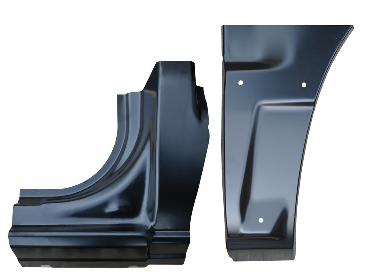 2002-2006 Avalanche Rocker Panel Dogleg Sections For Model With Cladding 4pc SET