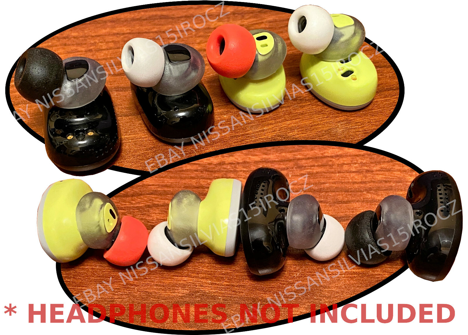 Memory Foam Ear Tips For Bose Quietcomfort Earbuds or Sport Earbuds Headphones