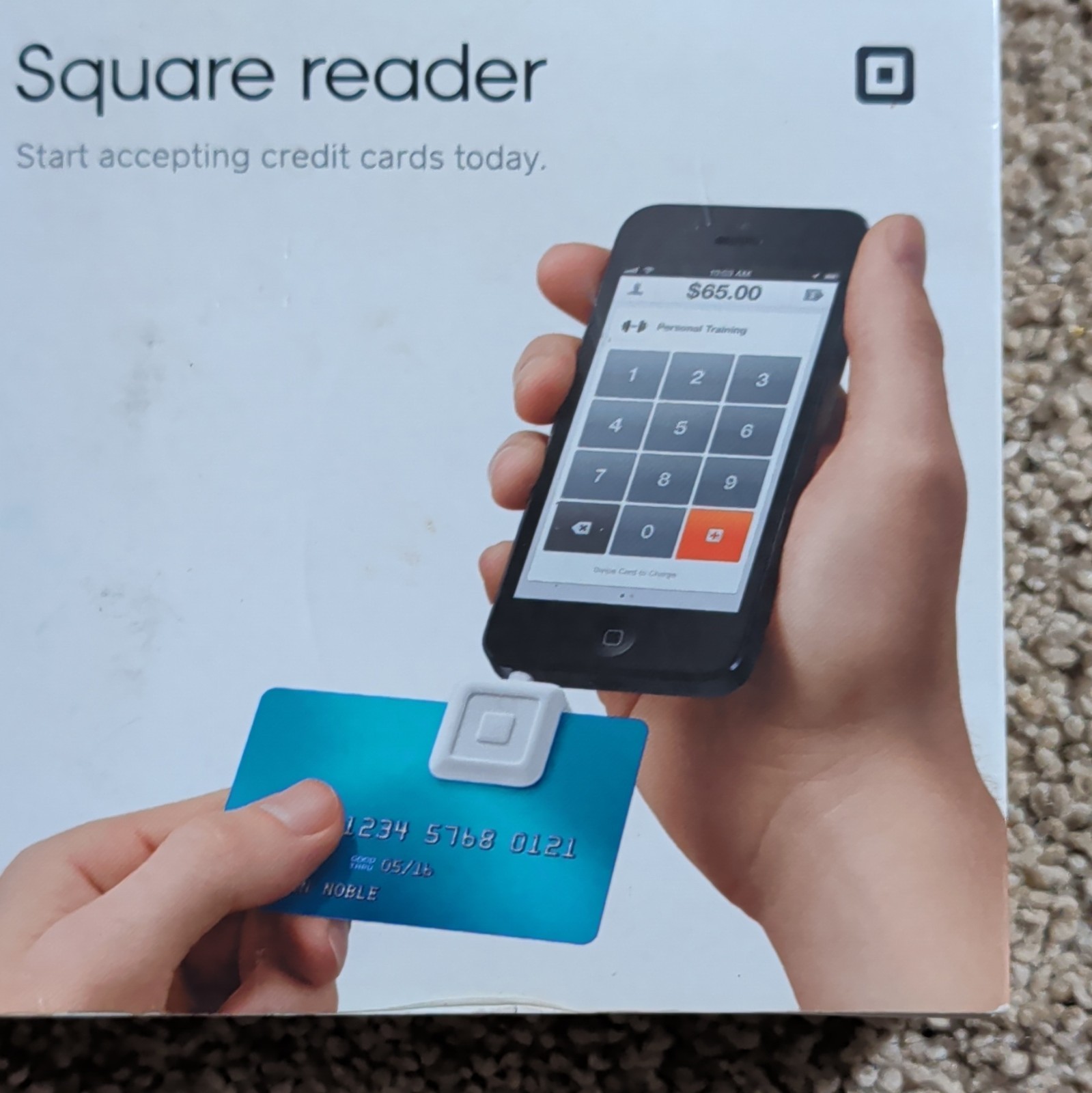 Square Square Reader Model Credit Card Reader - Square Reader