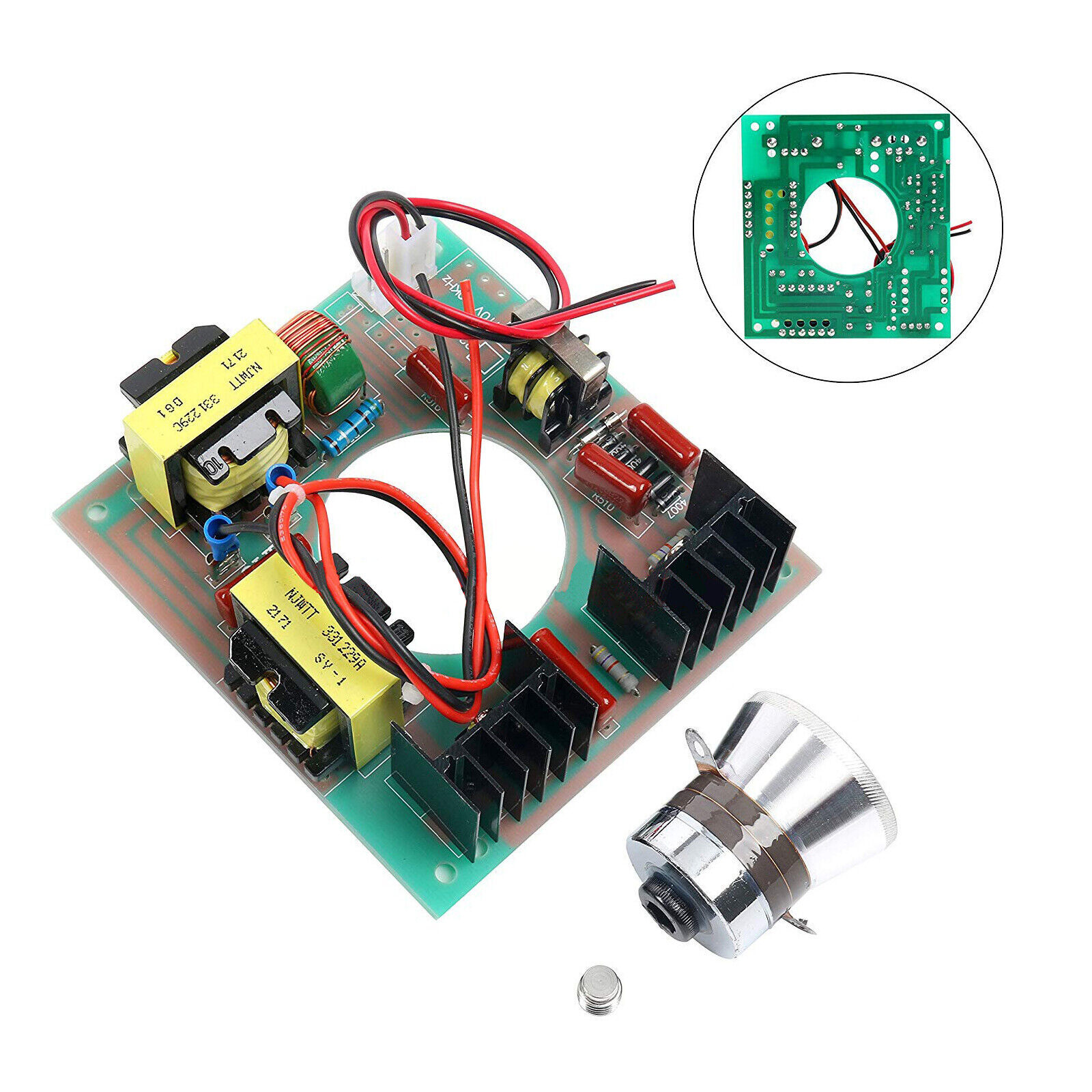 US Stock 110VAC 60W 40KHz Ultrasonic Cleaning Transducer Cleaner  Driver Board