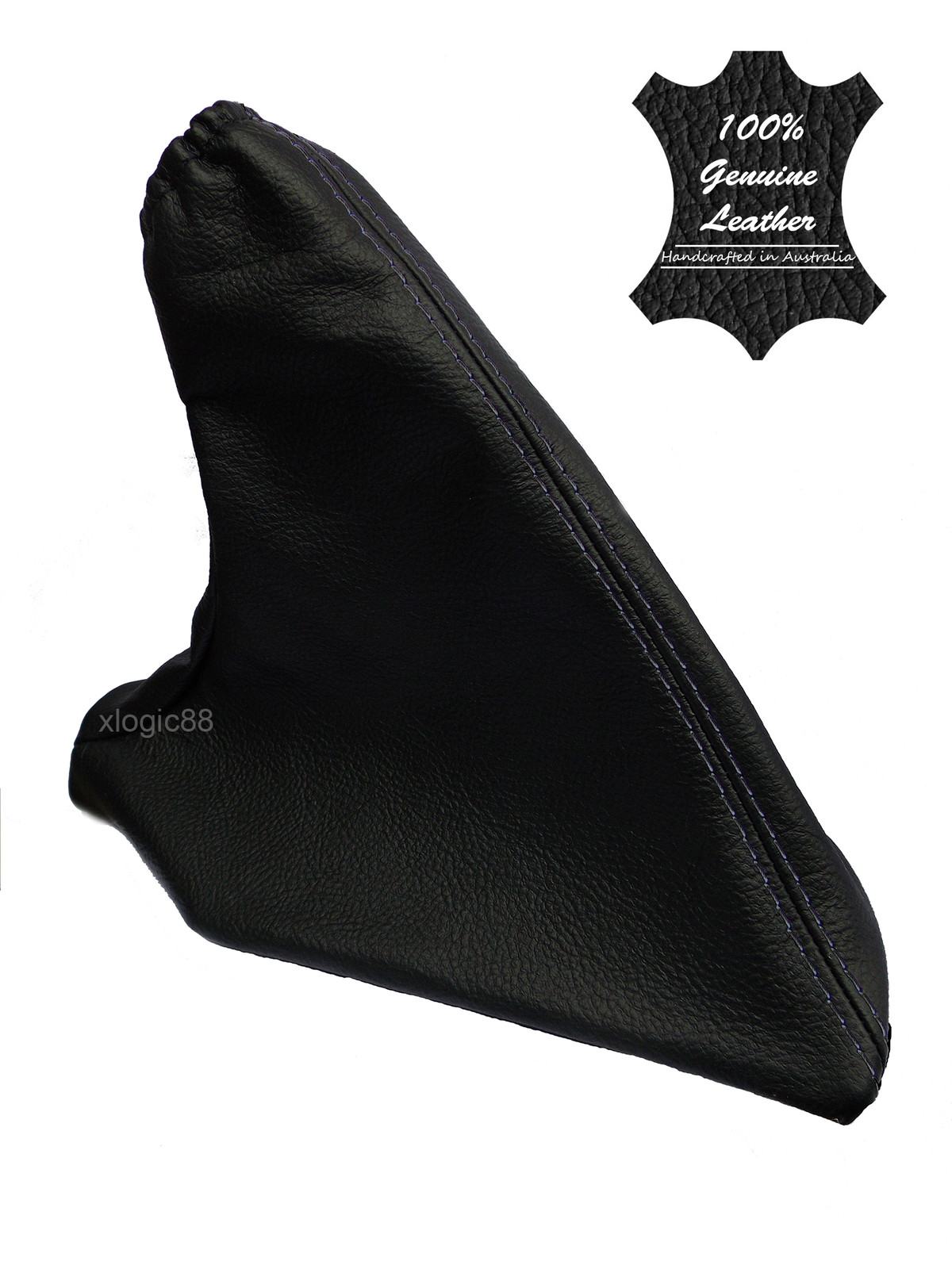FORD FPV FG FGX LEATHER HANDBRAKE BOOT ONLY G6 XR6 XR8 F6 GT - BLACK STITCH