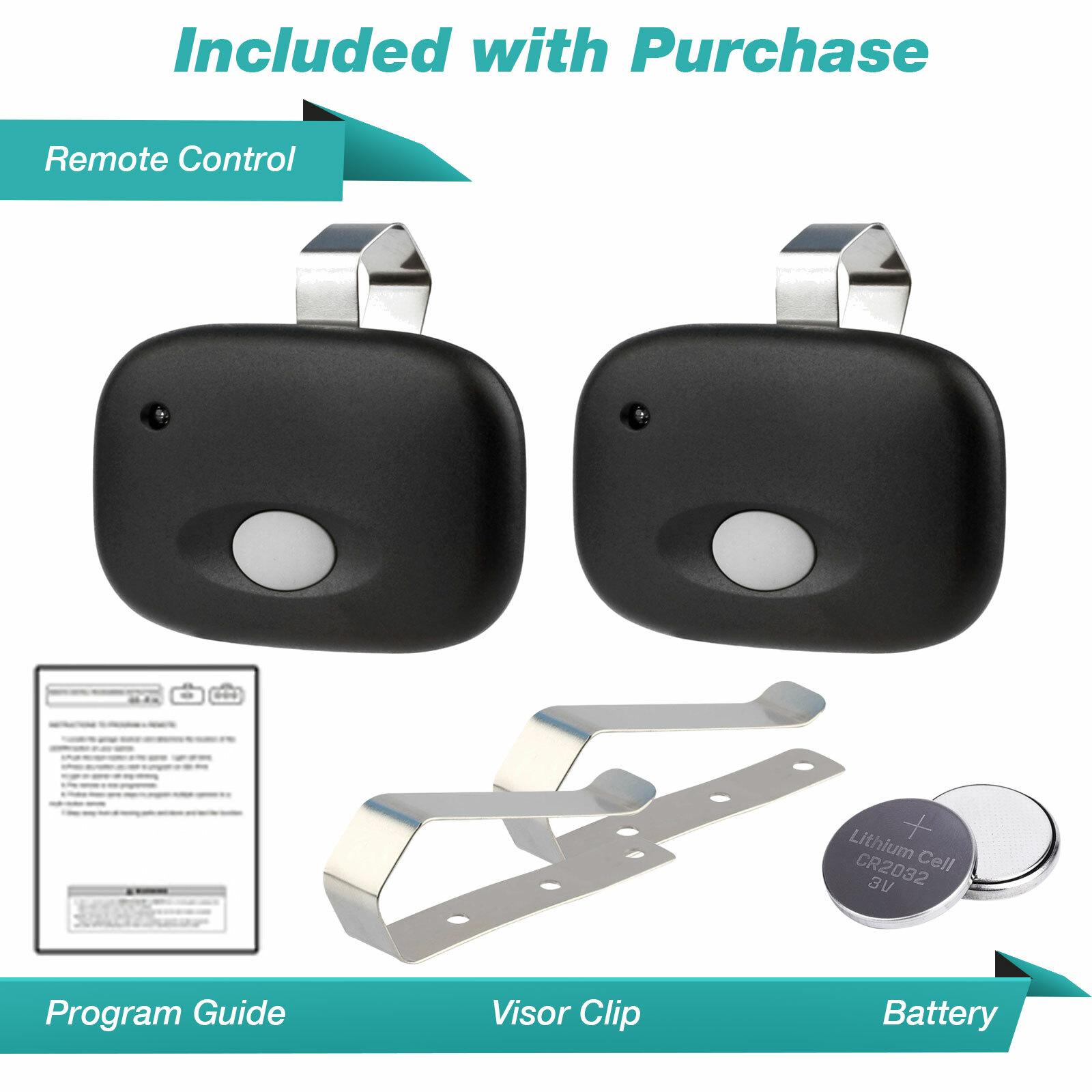 2 Garage Door Opener Remote 1-Button for Linear Mega Code MCT-11 DNT00090