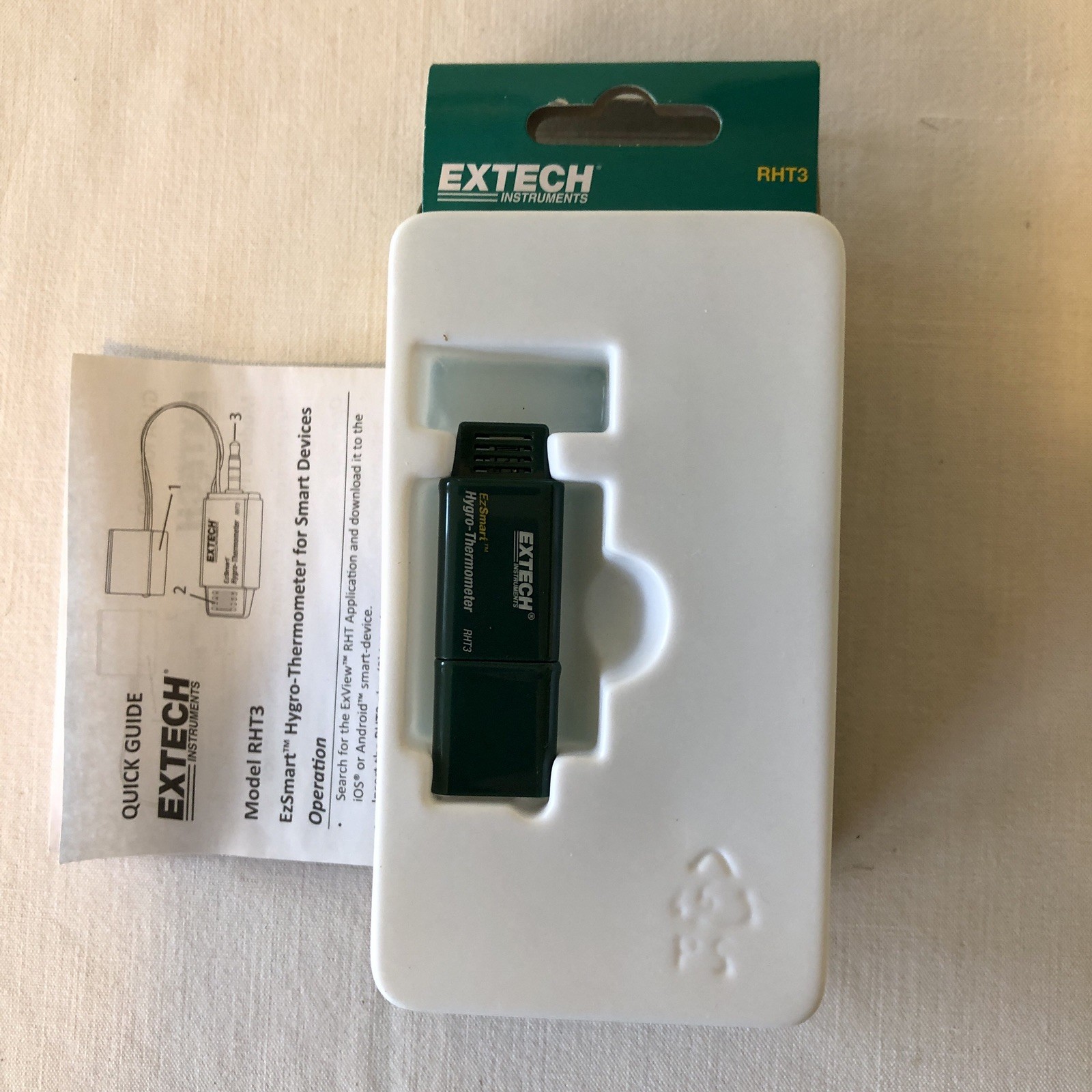 Extech Instruments RHT3 Ezsmart Hygro-thermometer For Ios And Android Devices